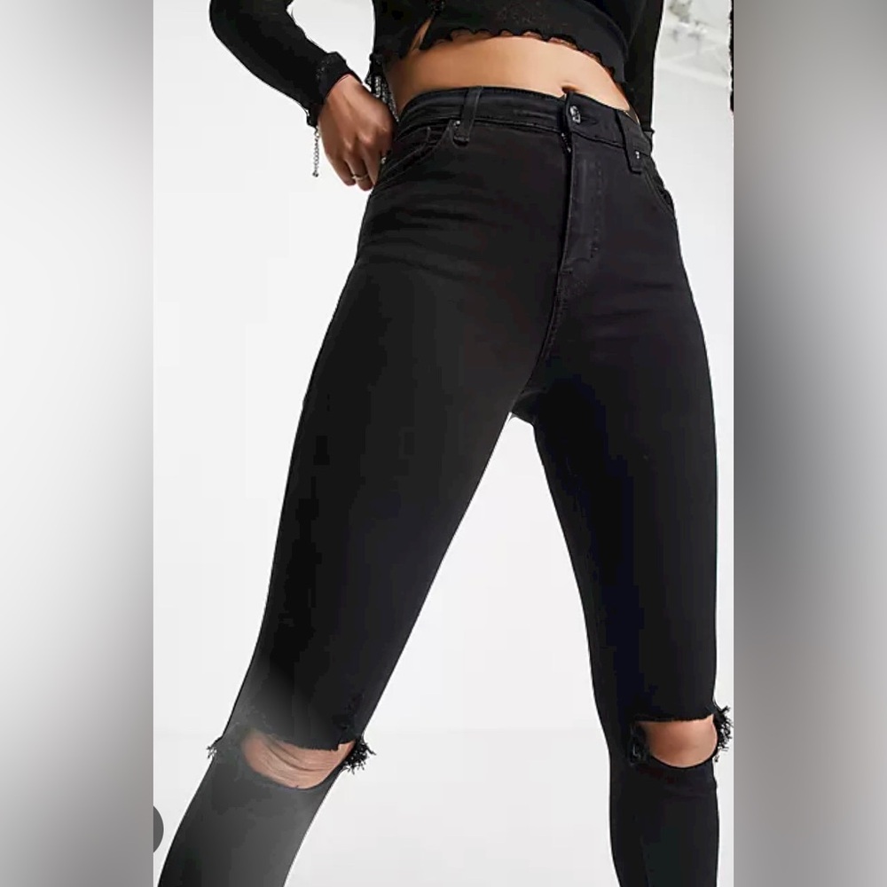 Top shop Black skinny jeans